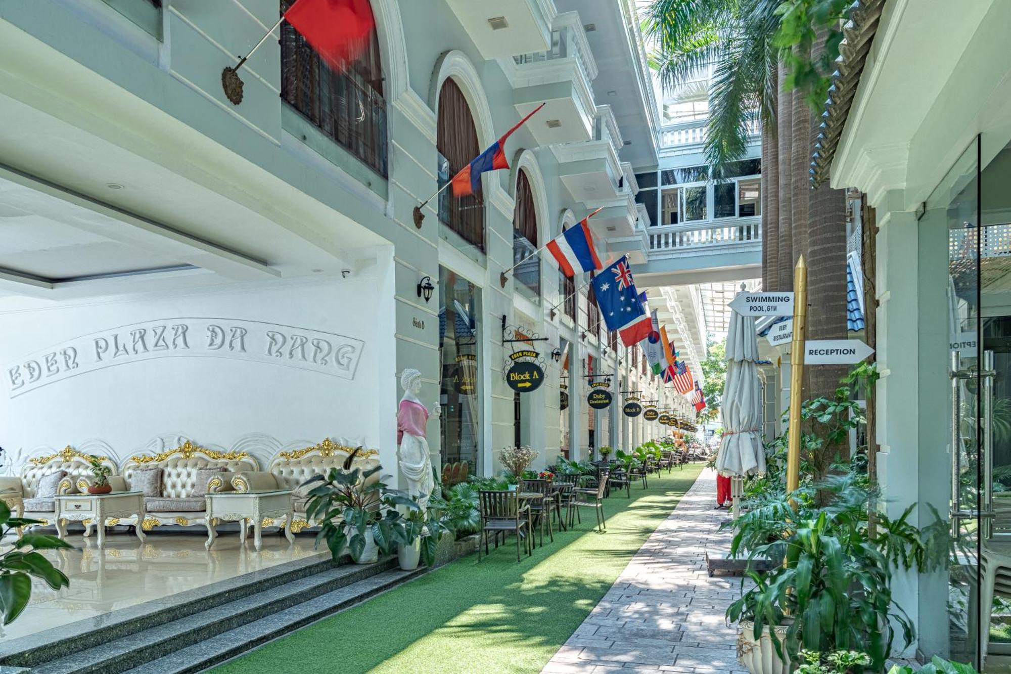 อีเด็นพลาซ่าดานัง Hotel ภายนอก รูปภาพ
